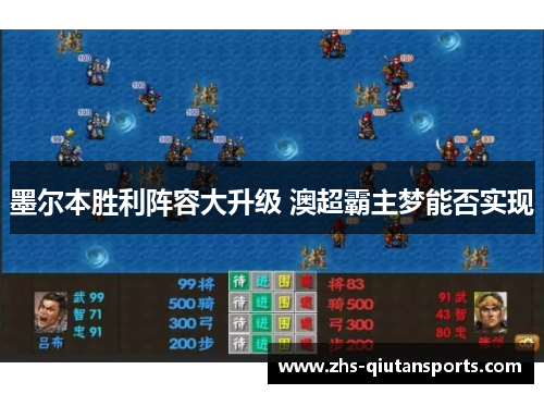 墨尔本胜利阵容大升级 澳超霸主梦能否实现 墨尔本胜利阵容大升级 澳超霸主梦能否实现