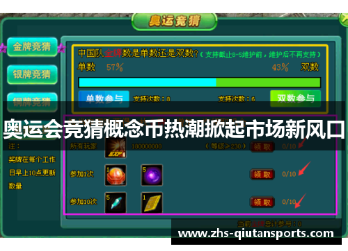 奥运会竞猜概念币热潮掀起市场新风口